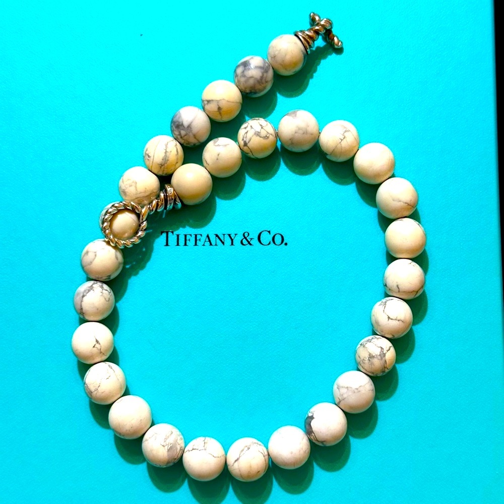 Tiffany & Co. White Beaded Necklace - Picture 4 of 9